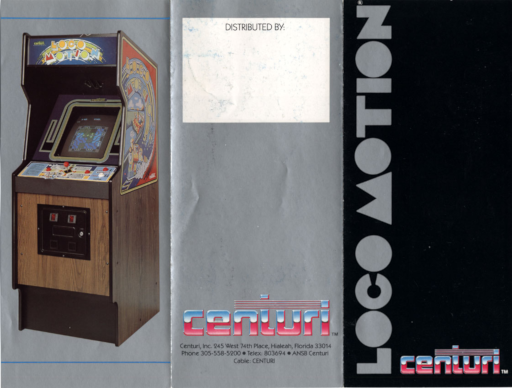 Loco-Motion Arcade Game Cover